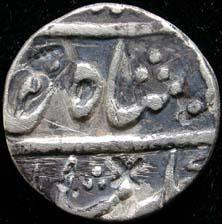 In the name of Shah Ali Gauhar, Silver, ½ Rupee, Chinchwar mint, not listed. Mint name and