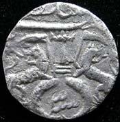 Nasir-ud-din Haidar (AH 1243-1253, AD 1827-1837), Silver, ¼ Rupee, 2.6 g, AH 1246/3, (KM# 