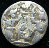 Muhammad Ali Shah (AH 1253-1258, AD 1837-1842), Silver, ¼ Rupee, 2.8 g, AH 1254, (KM# 312)