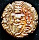 Gold, 1-Svami Pagoda, c. AD 1678-1740, Pagoda, 3.4 g (KM# 288, Mitchiner 1998 # 839).Issue