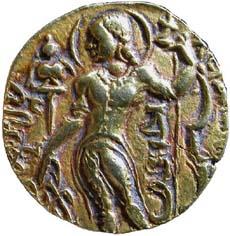 GUPTAS, Chandragupta 2 gold dinar