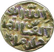 DELHI, Muhammad bin tughluq gold tanka
