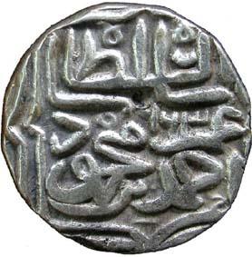 GUJARAT, Ghiyas-ud-din ahmad shah 3 silver double tanka
