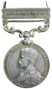 George 5 silver kaisar-I-hind medal 43.2g