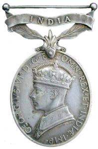 George 6 efficient service medal silver 30.5g