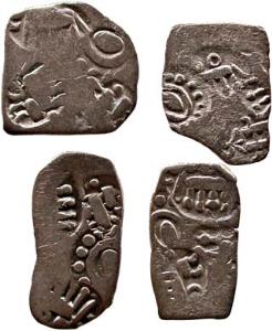 Chedi janapada silver ¼ karshapana