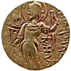 Gupta samudragupta gold dinar