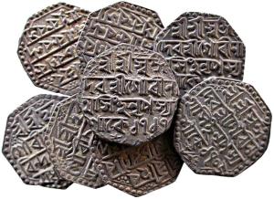 ASSAM, Gaurinatha simha-suhitpanpha silver rupee