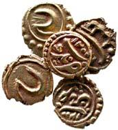 MYSORE, Tipu sultan gold fanam
