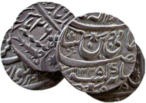 AWADH, Luchnow mint silver rupee