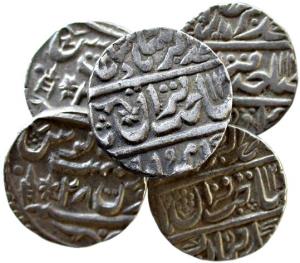 BHARATPUR, Braj indrapur mint silver rupee