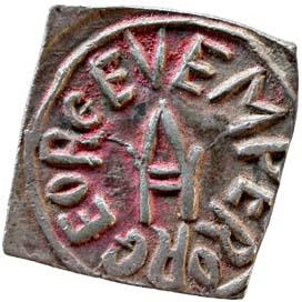 BUNDI, Raghubir singh silver square rupee