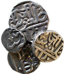 GWALIOR, Jayaji rao silver rupee