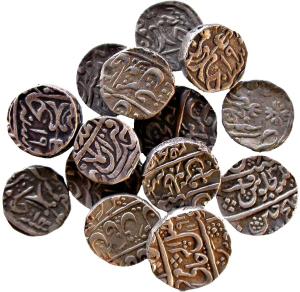 GWALIOR, Ujjain silver rupee