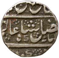 MYSORE,Krishna raja wodeyar silver ½ rupee