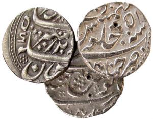 EIC,MADRAS PRESIDENCY,Aurangzeb silver rupee