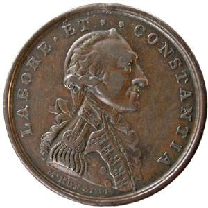 Claude martin medal copper 13.7g