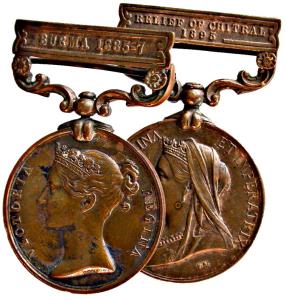 India general service medal bronze
