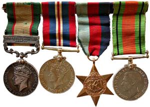 India general service medal silver,nickel bronze