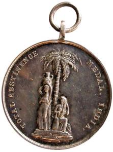 Total absentinence medal silver