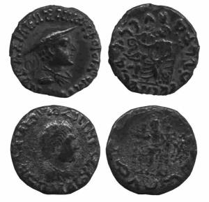 Indo-Greeks silver drachm