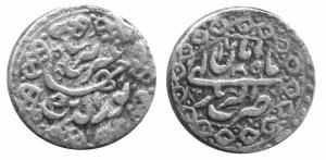 MUGHALS,Jahangir silver rupee