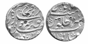 MUGHALS,Farrukhsiyar silver rupee