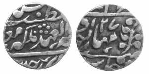 JAIPUR,Queen victoria 1/8 rupee