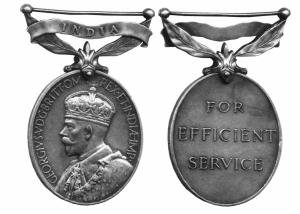 Efficiency medal silver