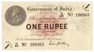 Government of India :1 rupee
