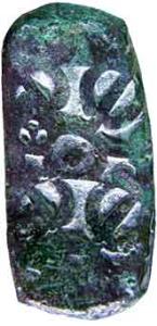 Gandhara janapada copper bent bar