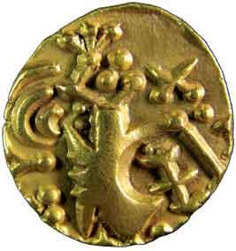 Hindu kings of kashmir vigraha gold 7.6g