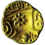 Yadavas of devagiri singhana padma tanka gold