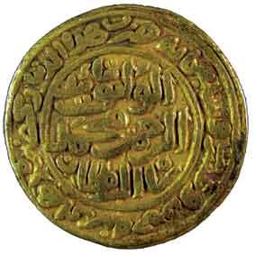 DELHI,Muhammad 3 bin tughluq gold heavy dinar