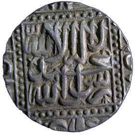 GUJARAT,Myzaffar shah silver rupee