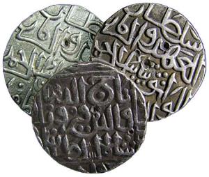 GULBARGA,Taj-ud-din firuz shah silver tanka