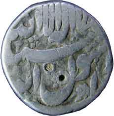 MUGHALS,Shah jahan silver rupee
