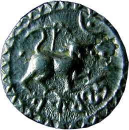 TRIPURA,Vijaya manikya silver tanka