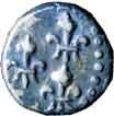 INDO-FRENCH,Silver ½ fanam