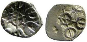 Gandhara janapada silver shana