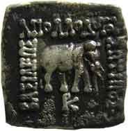 Indo-Greeks apollodotus 2 silver drachm