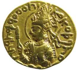 Kushana huvishka gold dinar