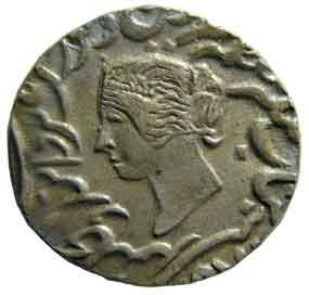 BHARATPUR,Jaswant singh silver rupee