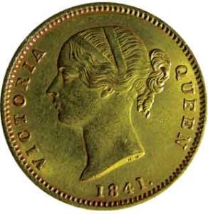 EIC,Colonial Coinage,Queen victoria gold mohur