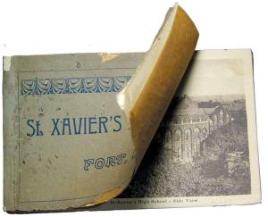 Postcard booklet of St.xavier's high school fort Bombay
