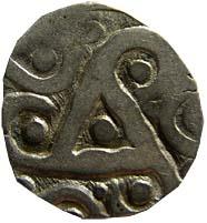 Babyal punch-marked coin silver 1.56g