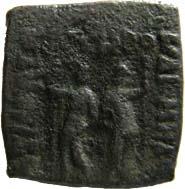 Indo-Greeks diomedas square copper 7.08g