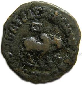 Indo-scythians azes copper 13.7g