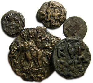 Coins of city-states of ancient India copper koshambi 6.75g