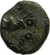 Western kshatrapas rudrasimha 1 potin 1.56g